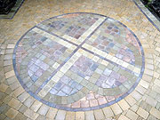 paving stone center piece