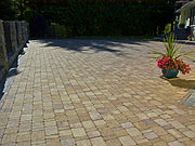 Stone driveway