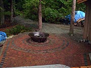 Stone Fireplace