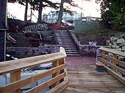 Stone Steps under construction