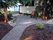 Paving Brick Path